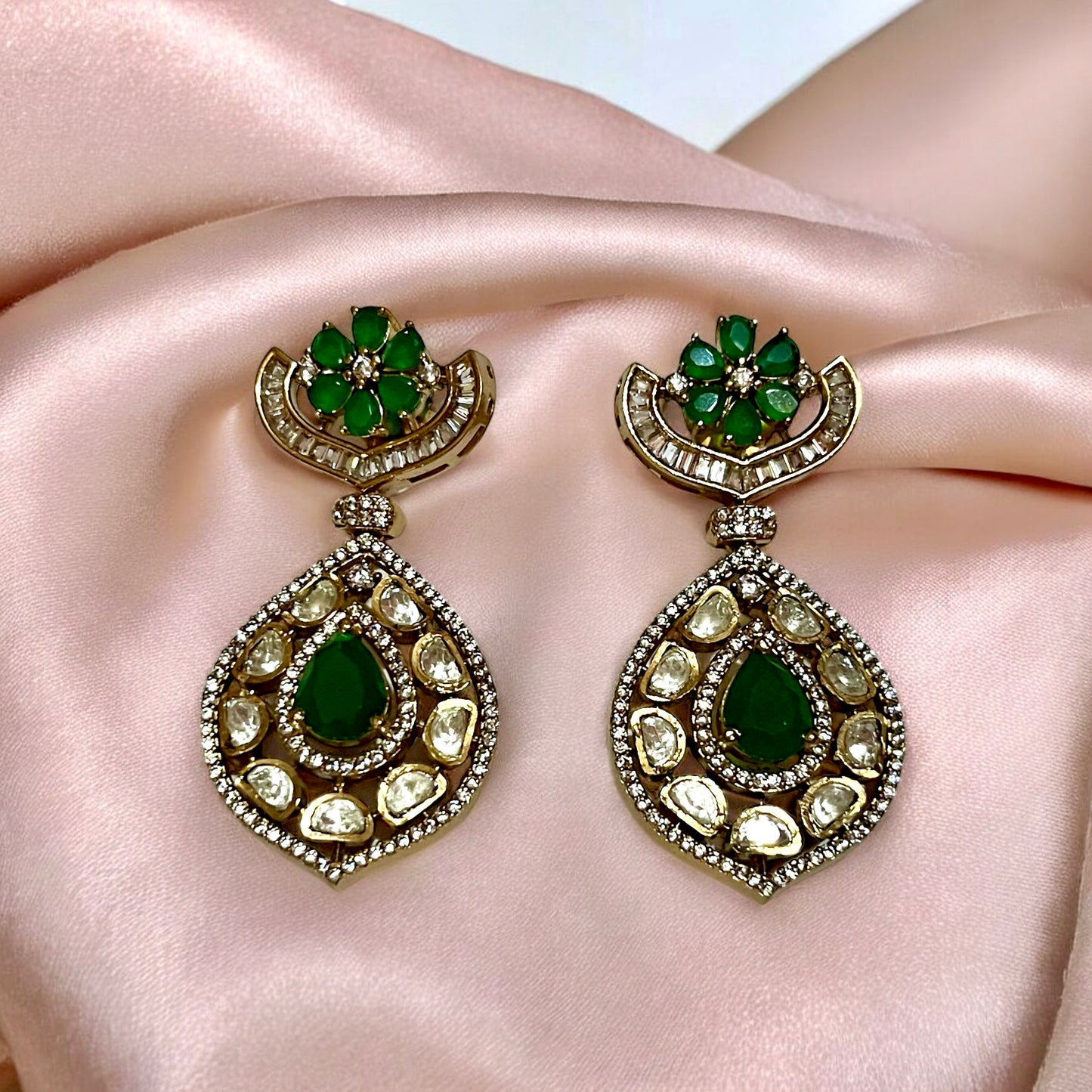 EMERALD TARA NECKLACE SET