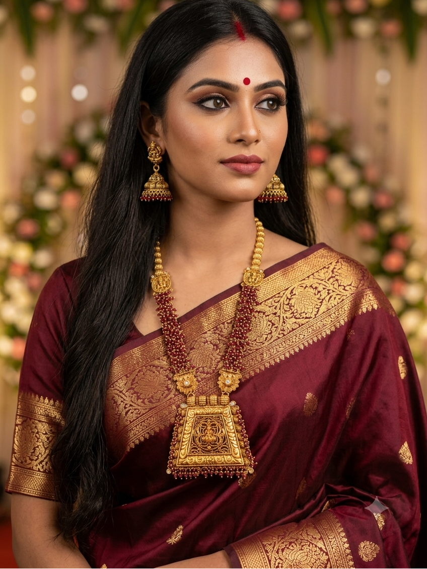 GOLDEN RAGINI NECKLACE SET