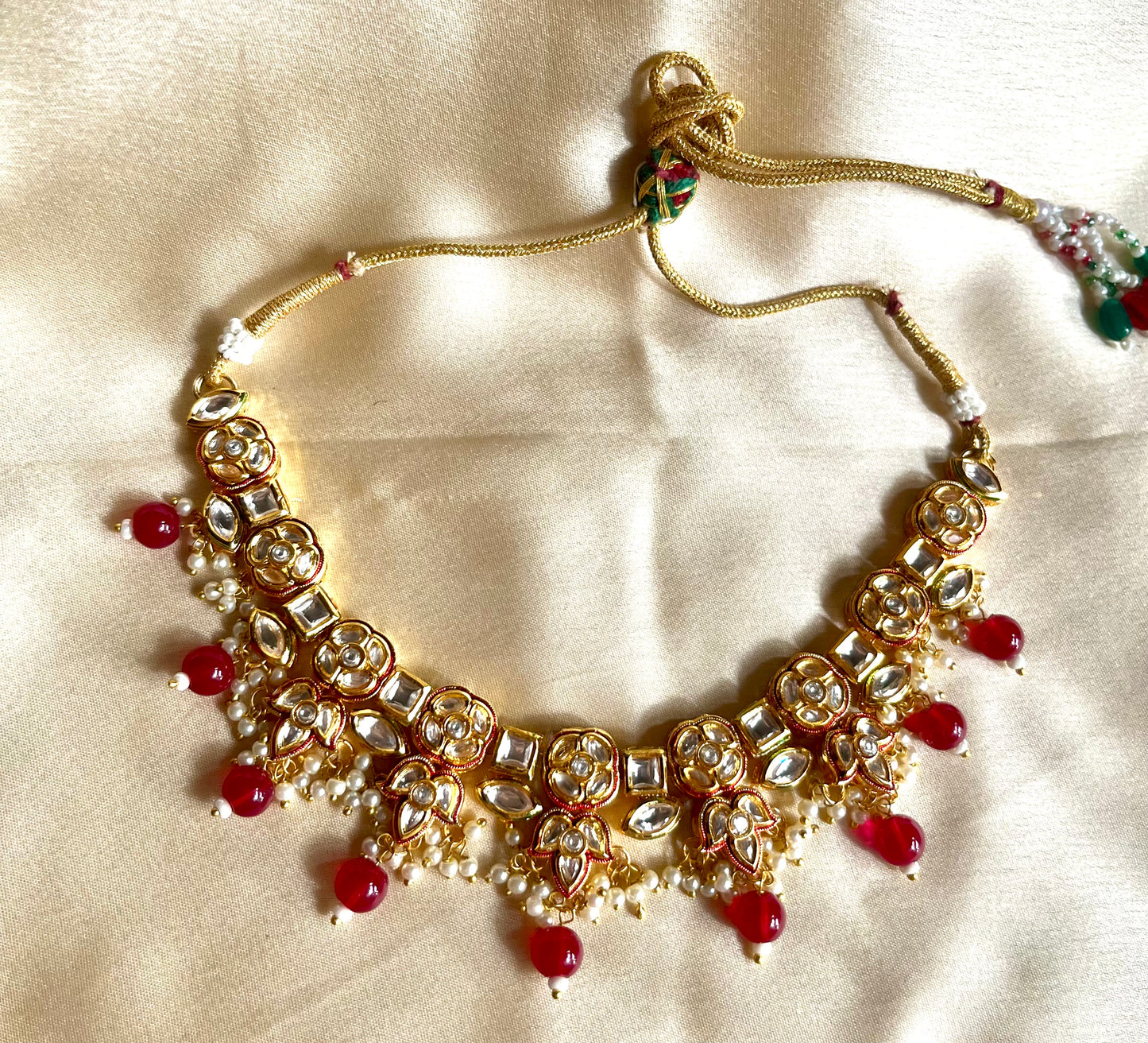 RUBY SAANVI NECKLACE SET