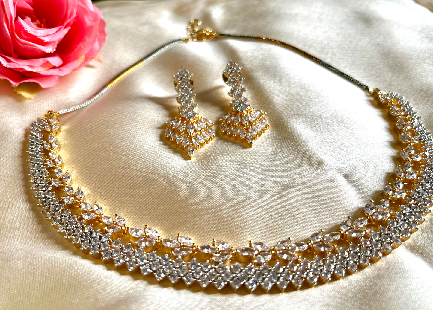 DUALTONE RAMI NECKLACE SET