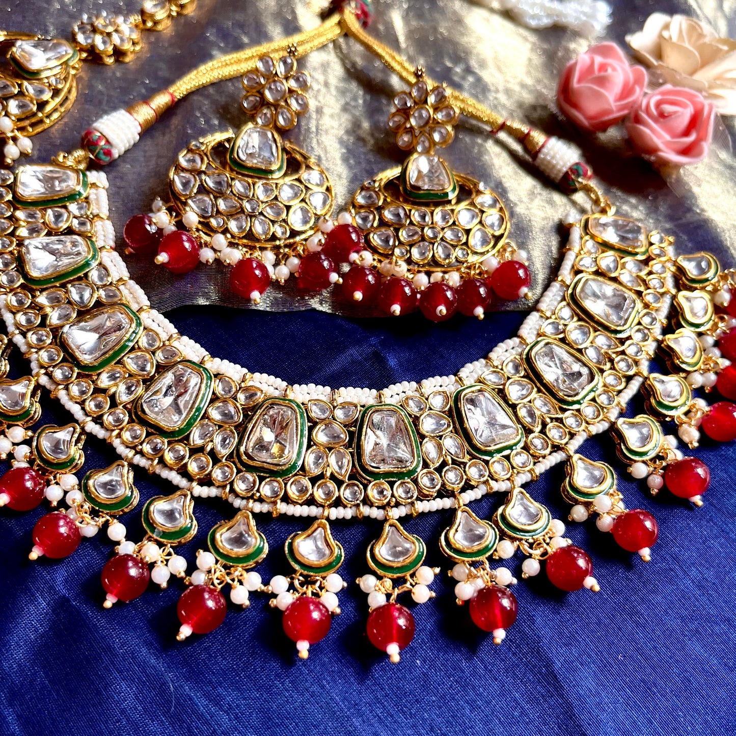 RUBY KAASHVI NECKLACE SET