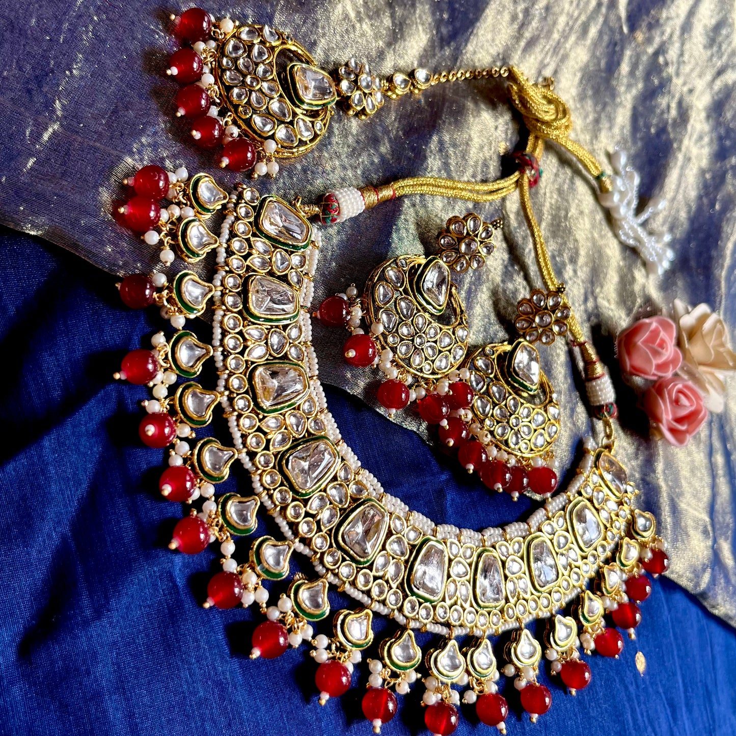 RUBY KAASHVI NECKLACE SET