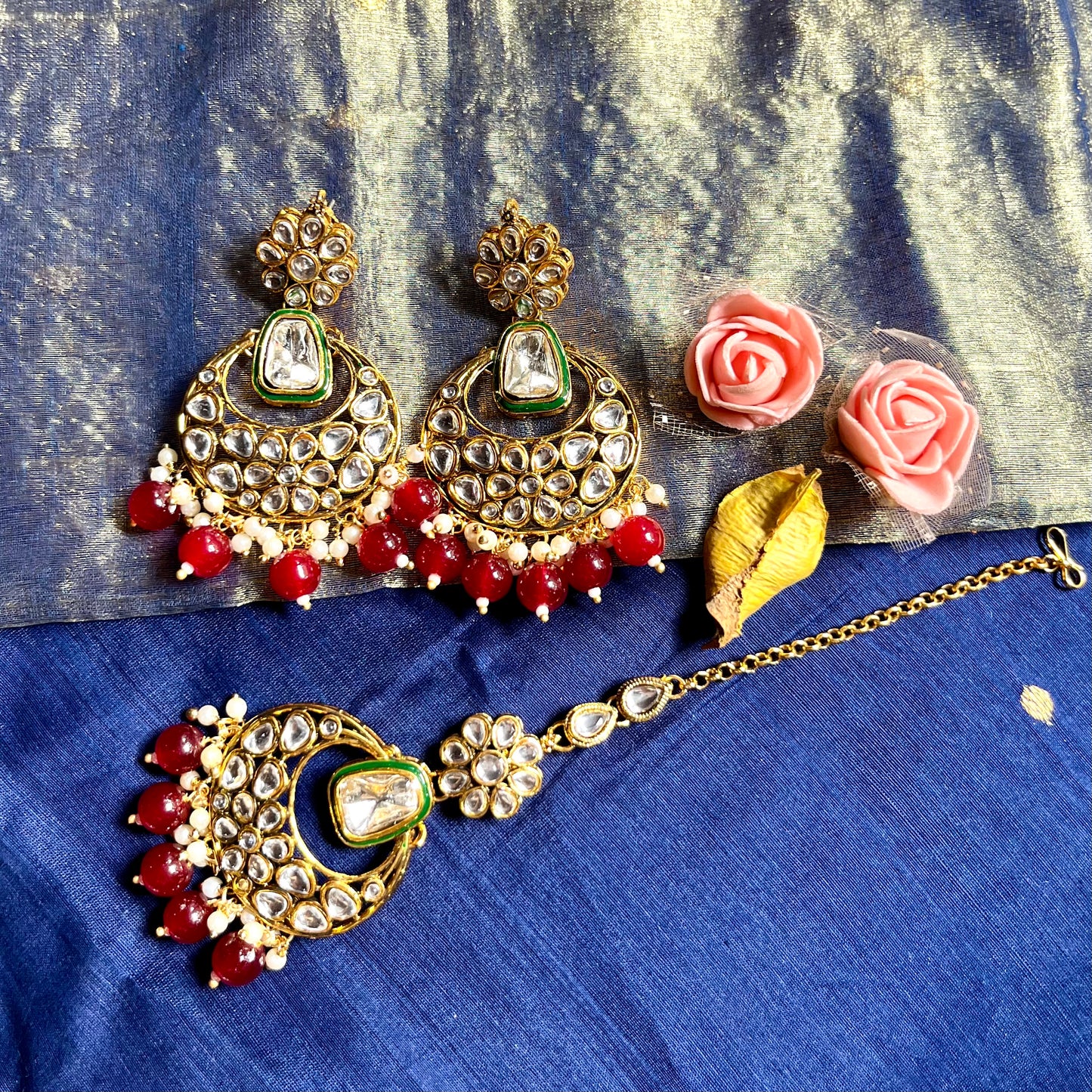 RUBY KAASHVI NECKLACE SET