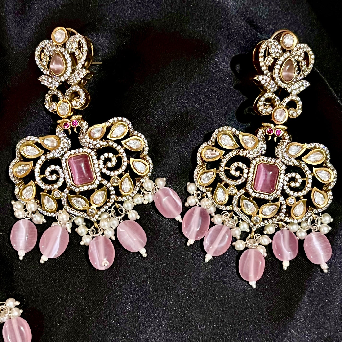 PINK SALONI NECKLACE SET