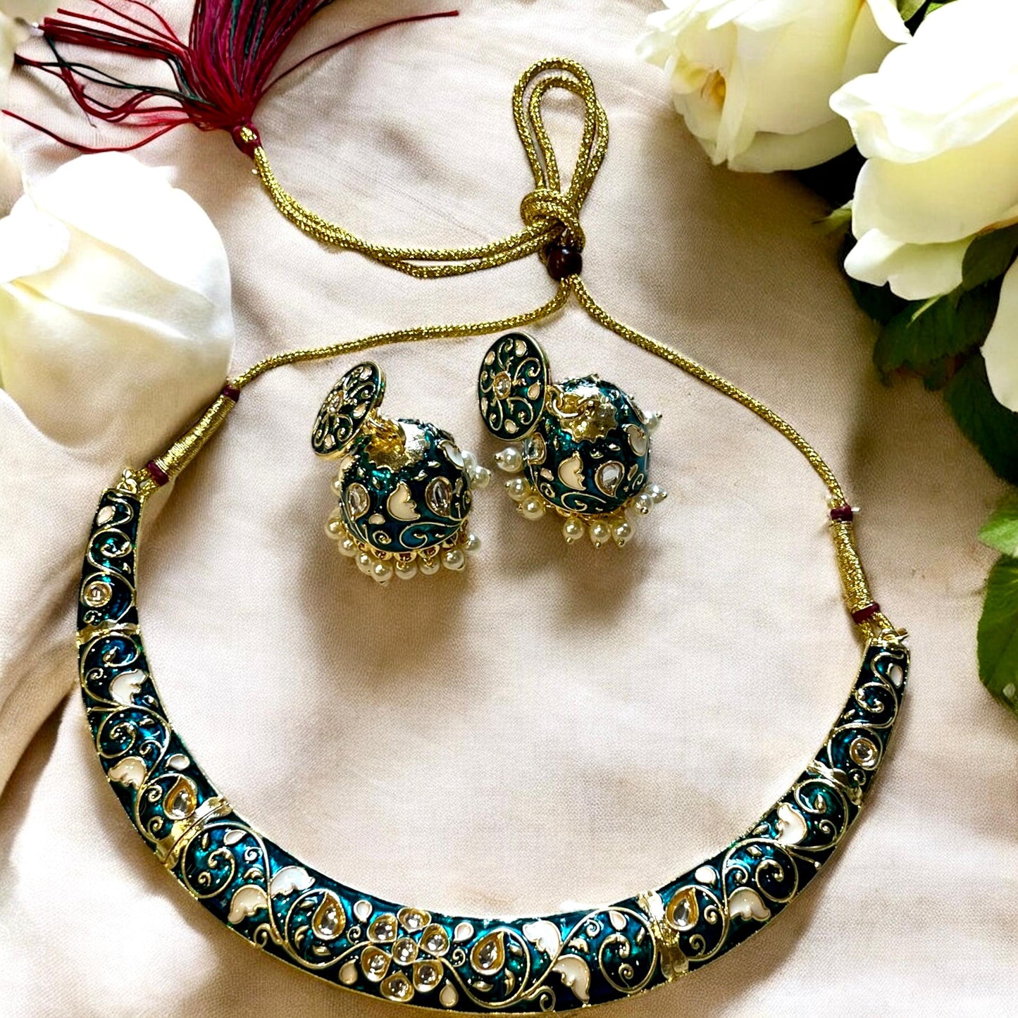RAMAGREEN SUNDARI HASLI NECKLACE SET