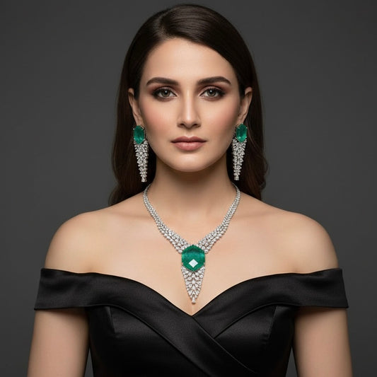 TURQUOISE CELESTIA NECKLACE SET