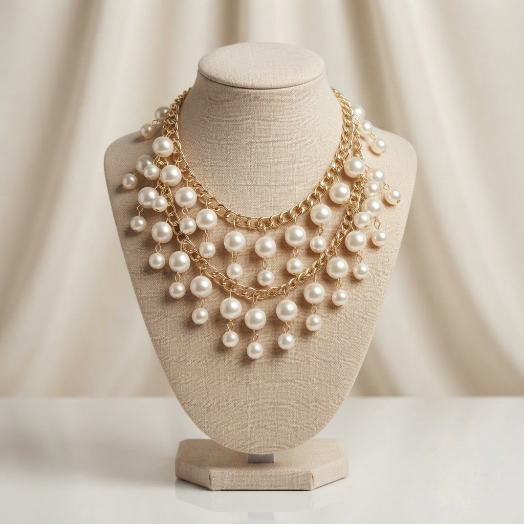 PEARL GRACE NECKPIECE
