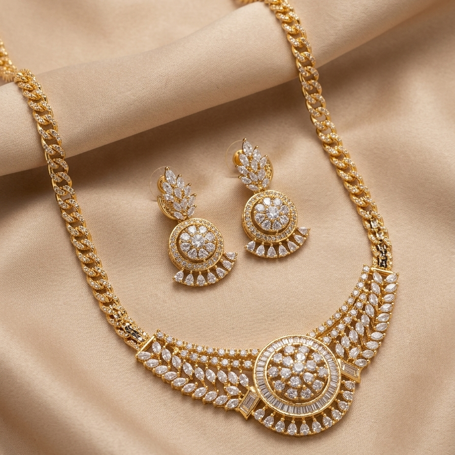 GOLD LUXE NECKLACE SET