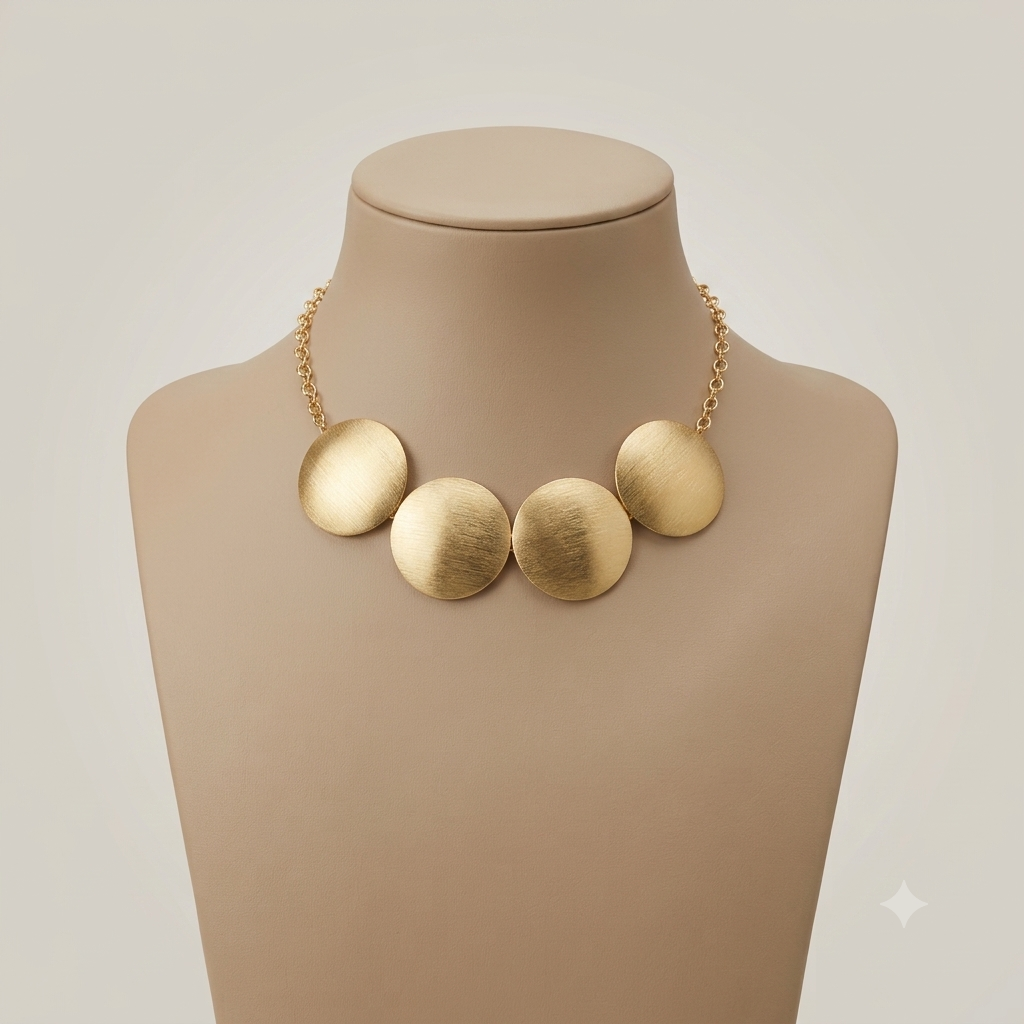 GOLDEN SUNSET NECKPIECE