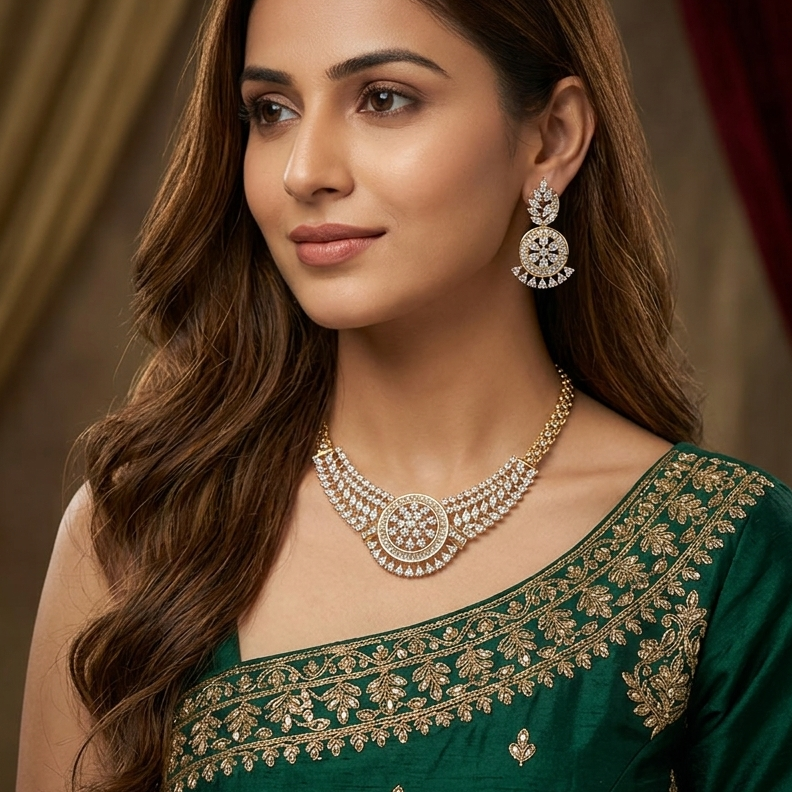 GOLD LUXE NECKLACE SET