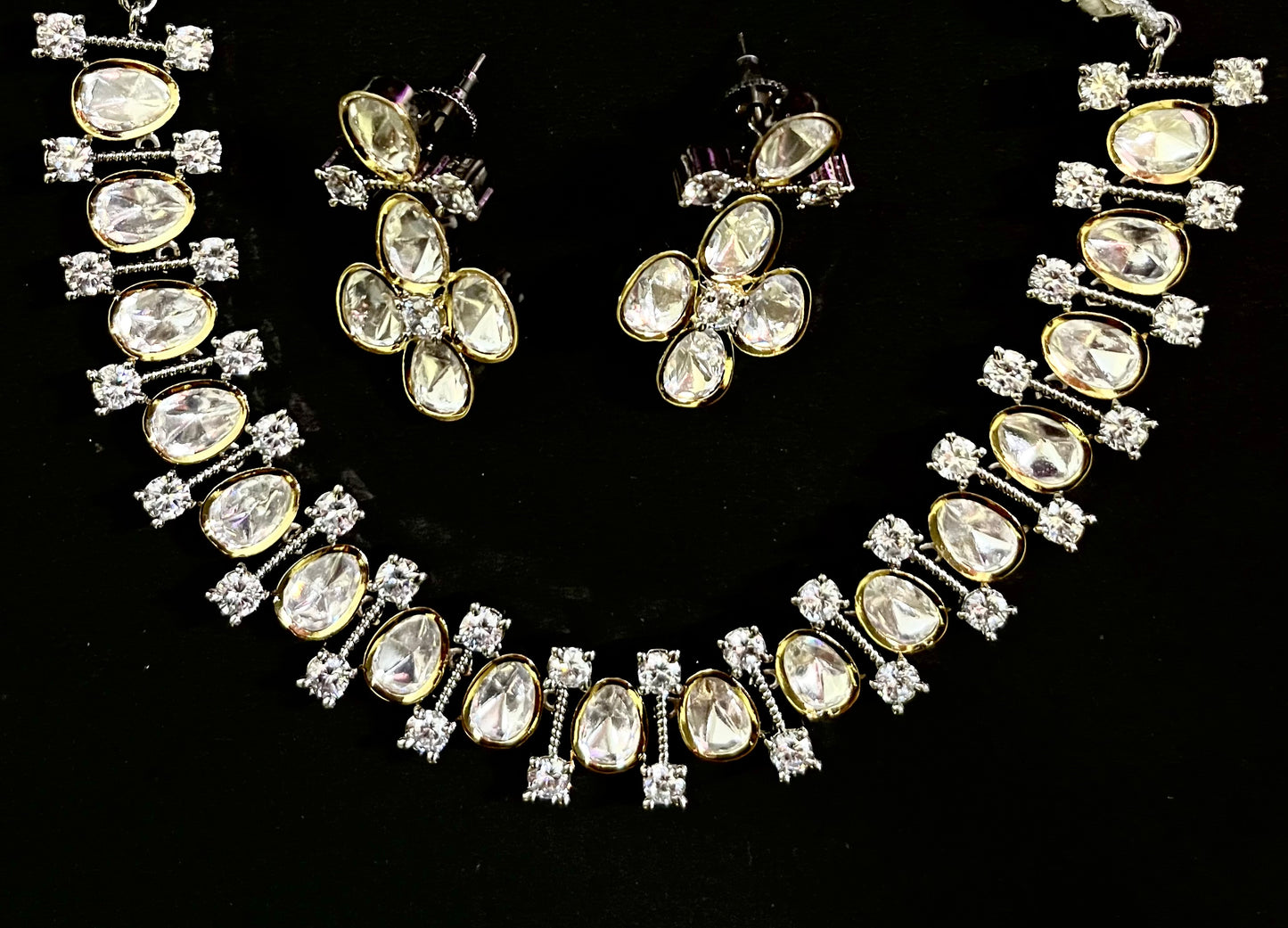 GOLDGLAM TIARA NECKLACE SET