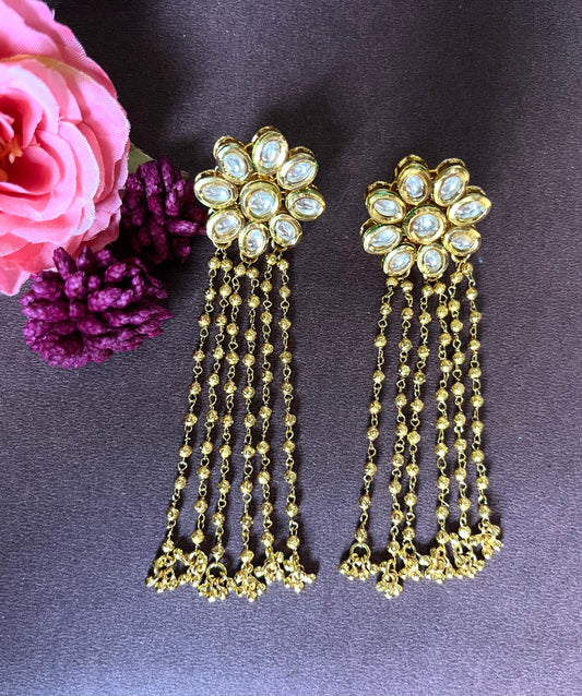 GOLDEN DIYA EARRINGS