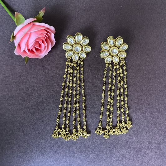 GOLDEN DIYA EARRINGS