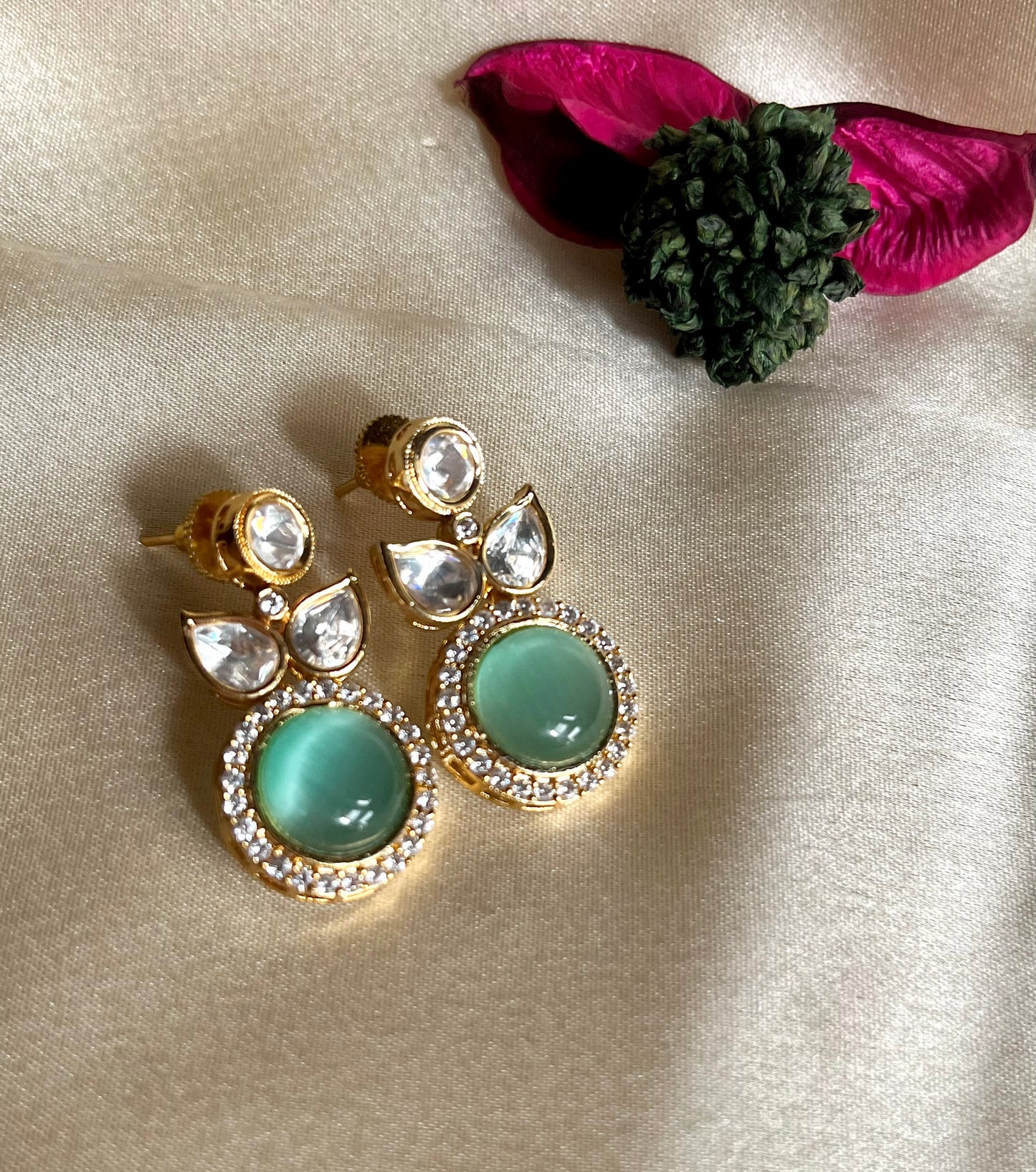 RAMA GREEN LAVANYA EARRINGS