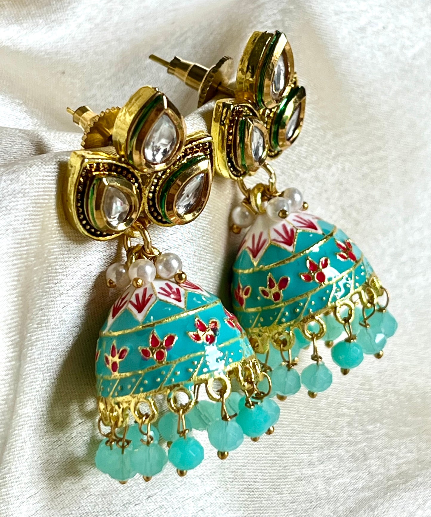 MINTGREEN SUHANA JHUMKIS