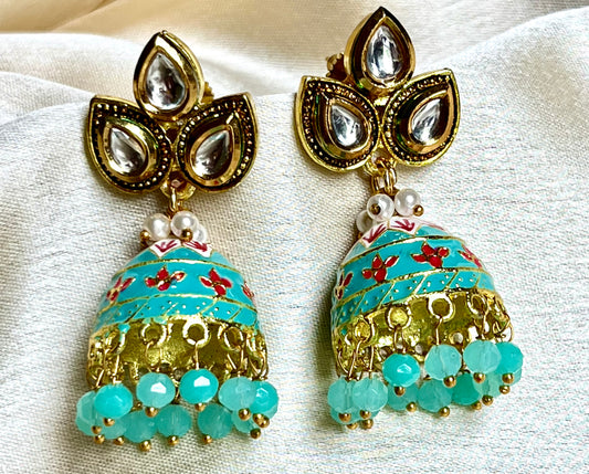 MINTGREEN SUHANA JHUMKIS