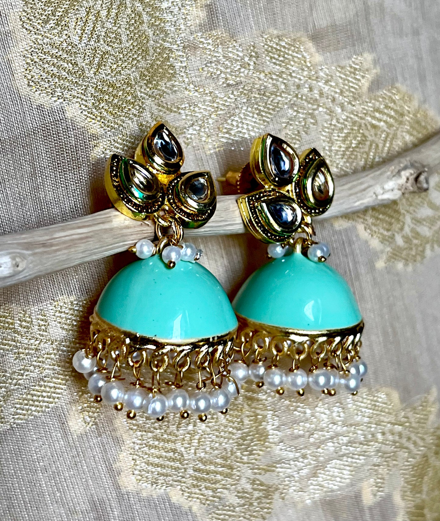 MINTGREEN JINA JHUMKIS