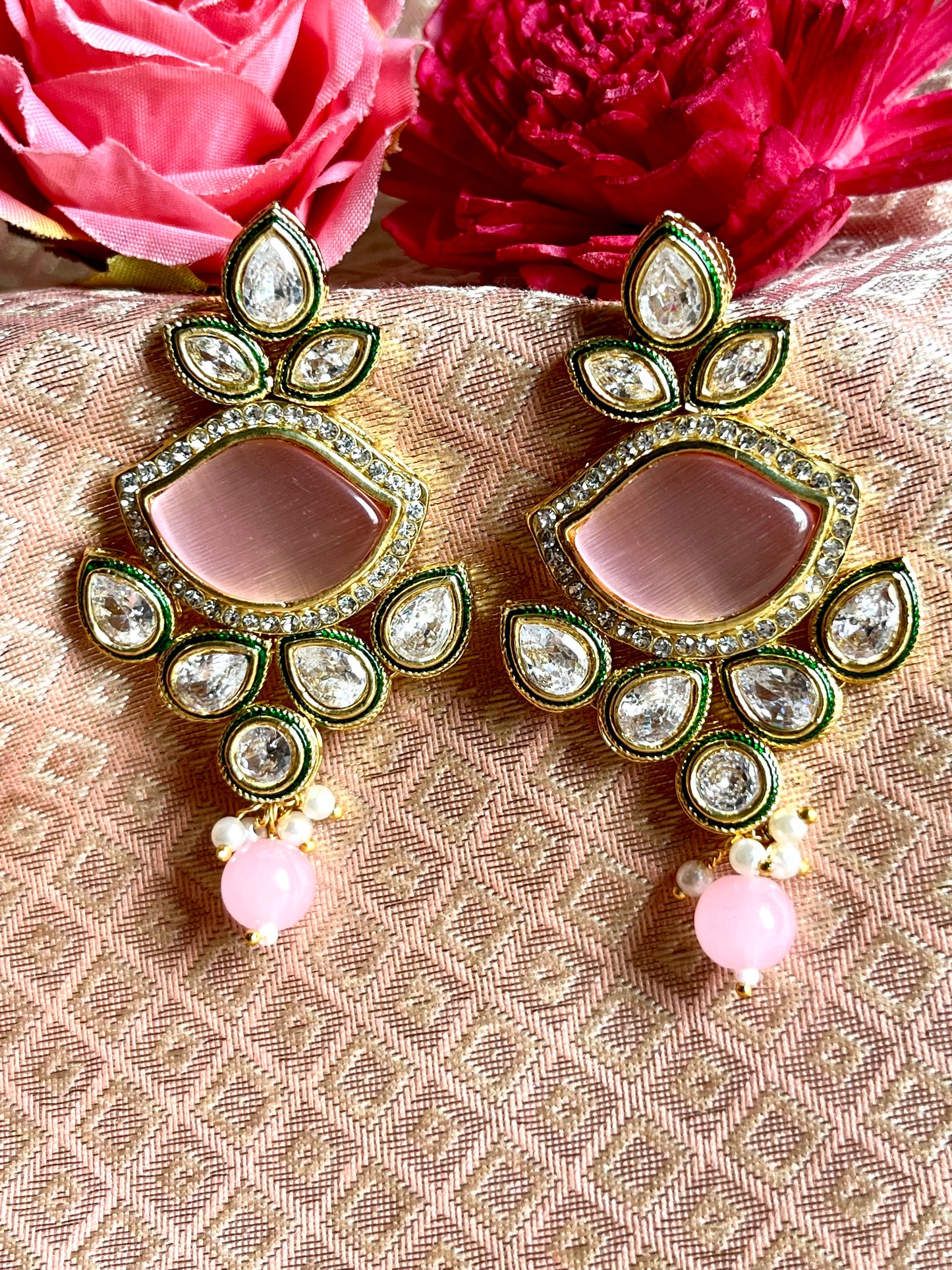 PINK ELLA EARRINGS