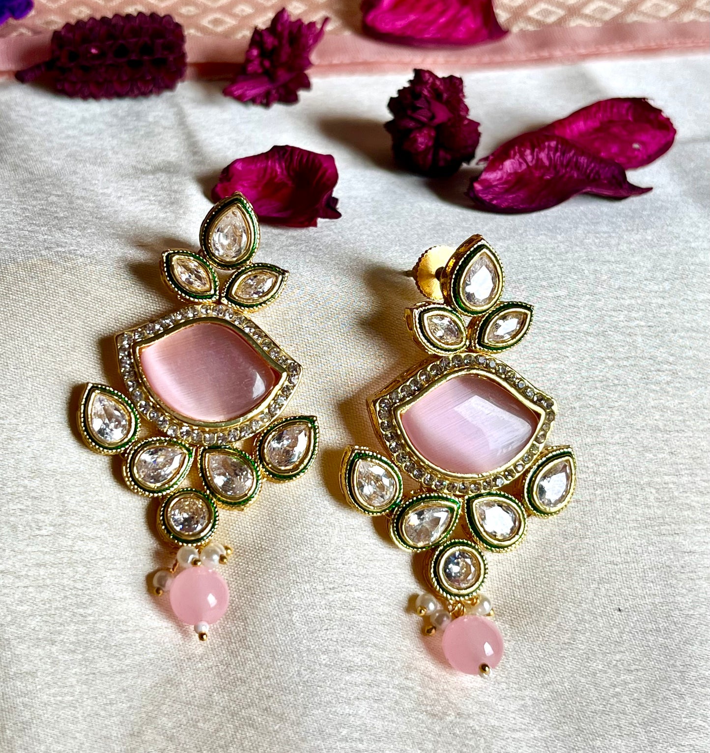 PINK ELLA EARRINGS