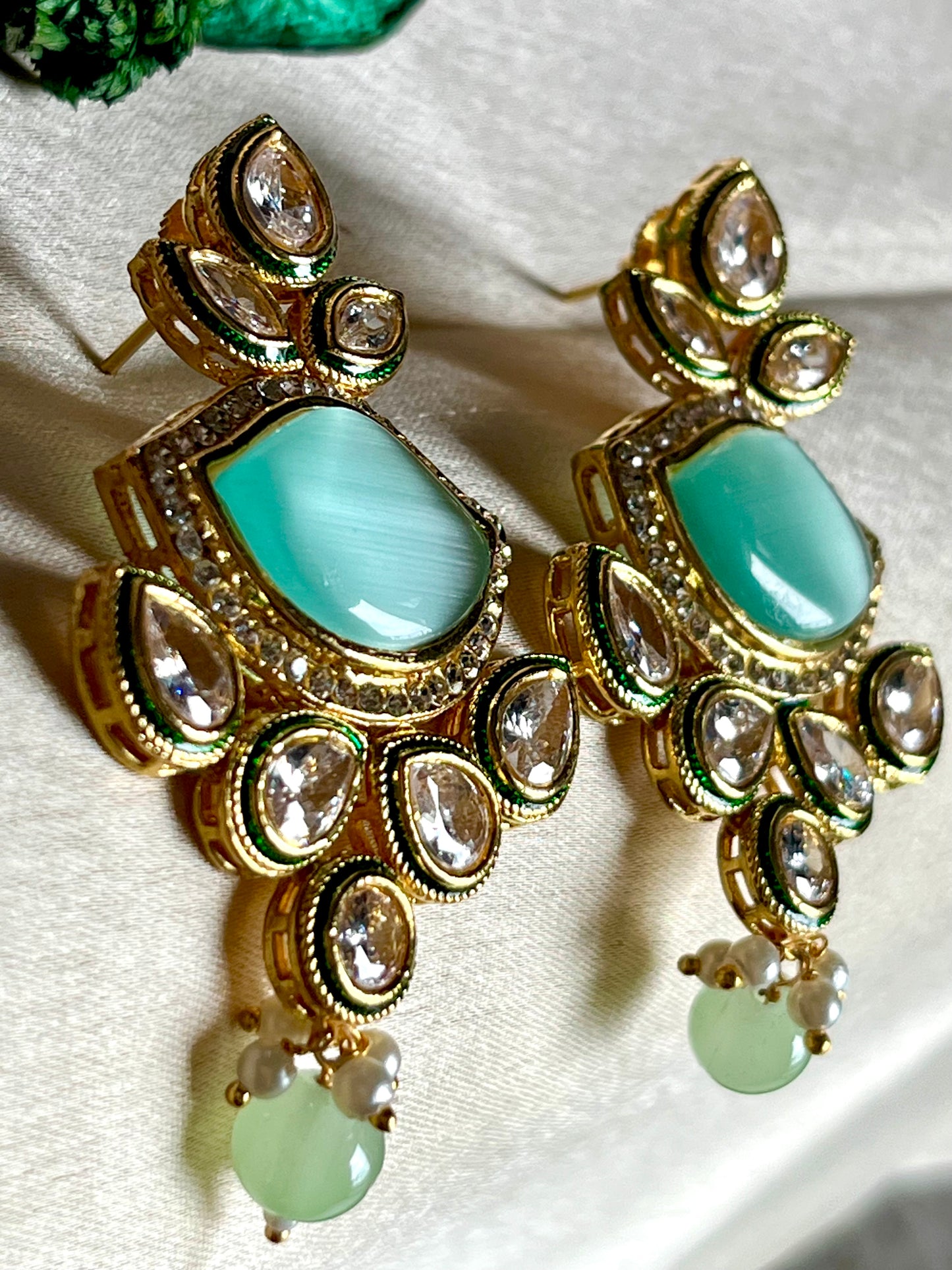 RAMA GREEN ELLA EARRINGS