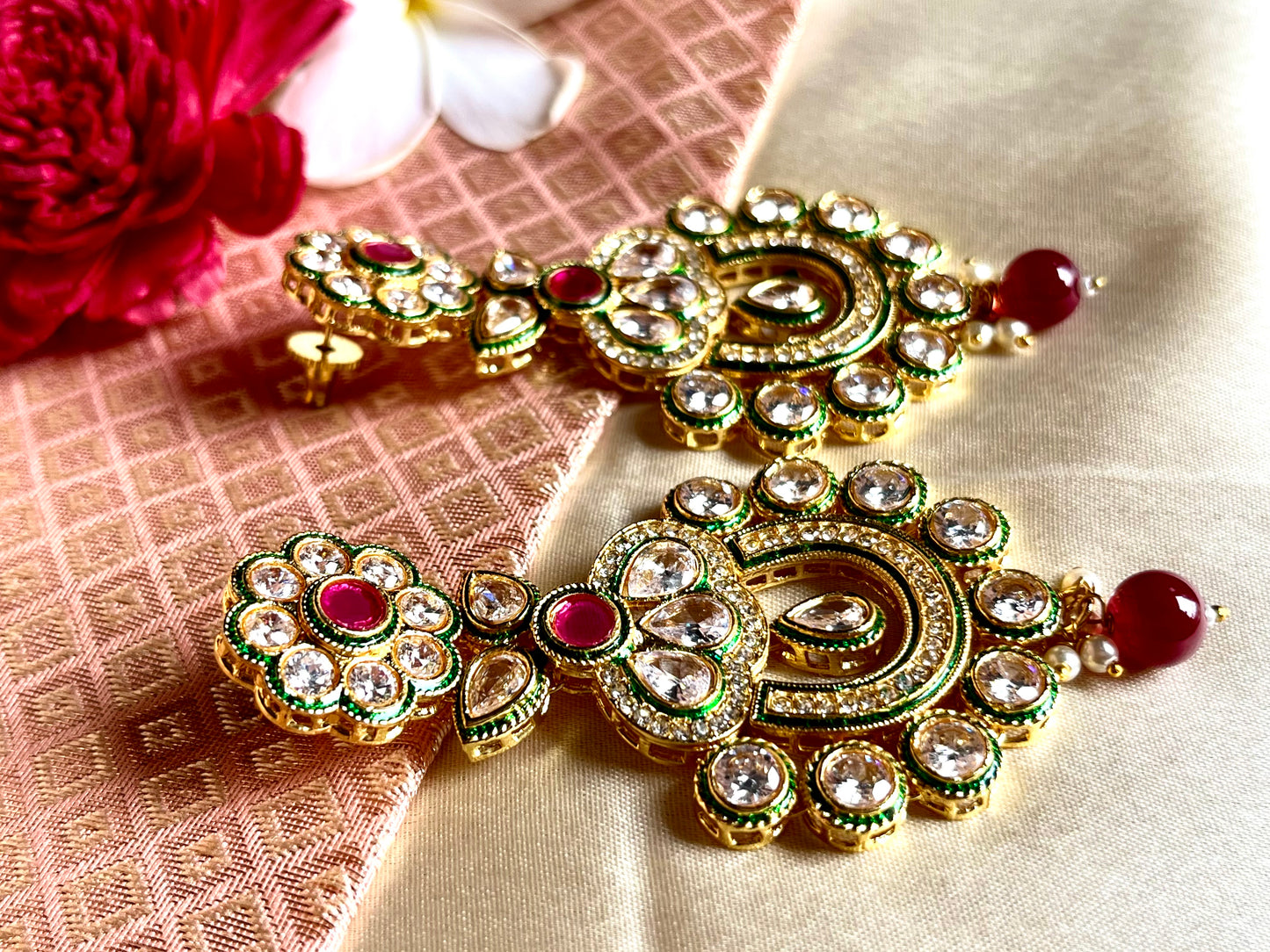 RANI SAINA ZIRCONIA EARRINGS