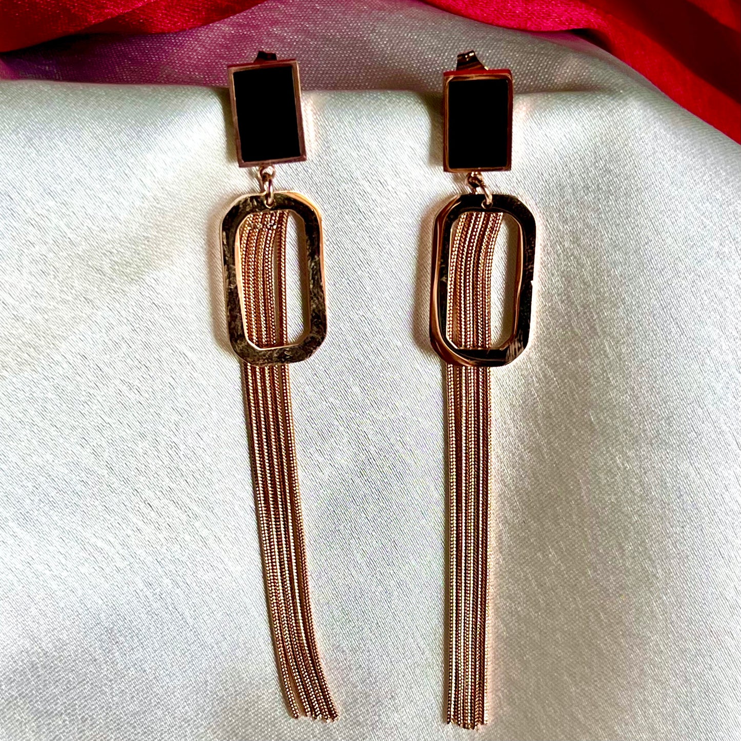 SUNKISSED ROSEGOLD EARRINGS 111-0021