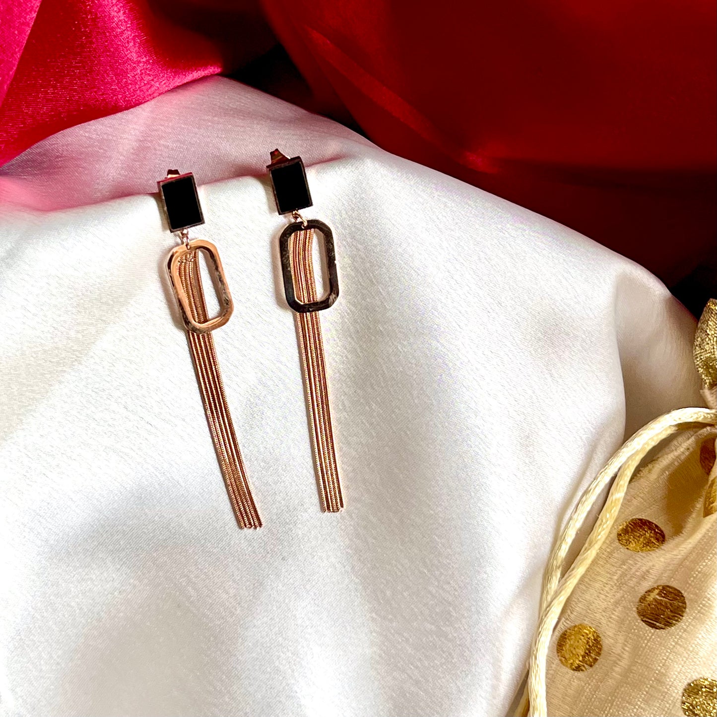 SUNKISSED ROSEGOLD EARRINGS 111-0021