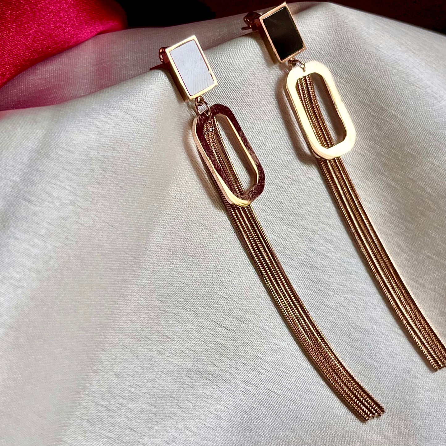 SUNKISSED ROSEGOLD EARRINGS 111-0021