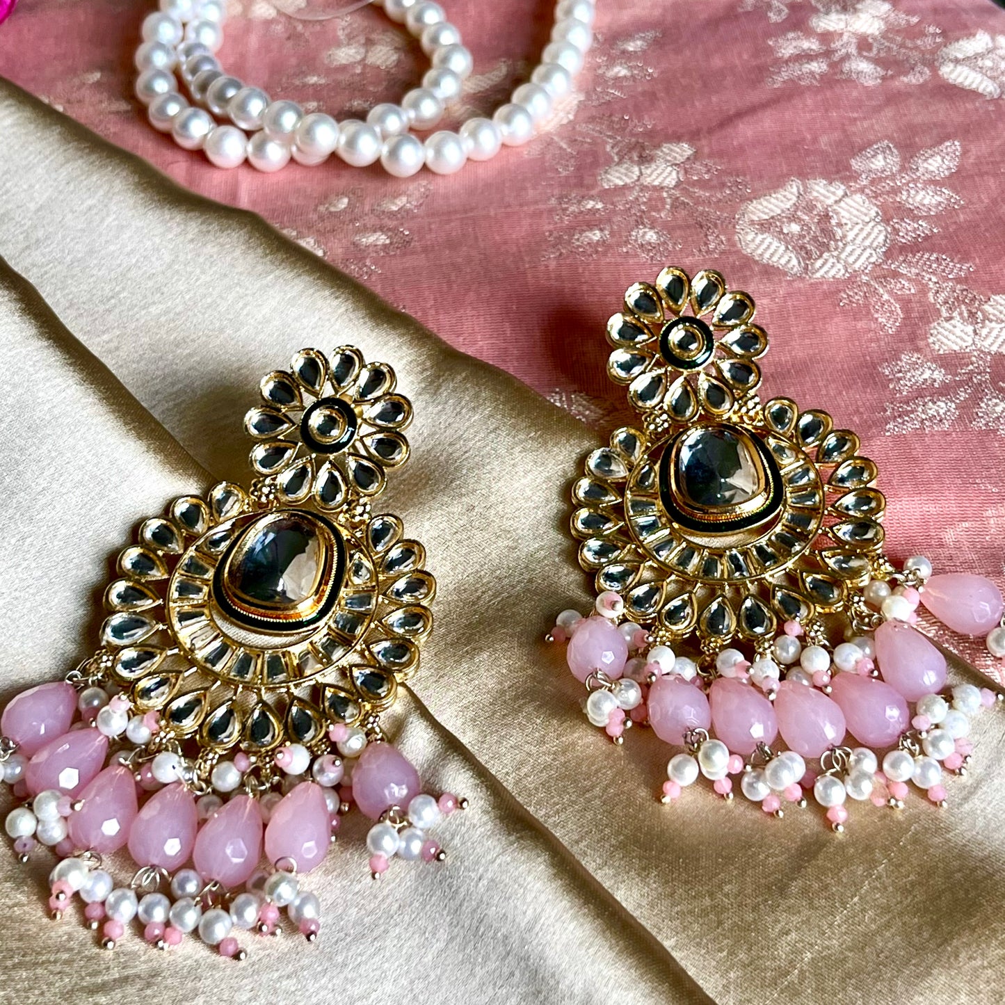 PINK ZESHTHA EARRINGS