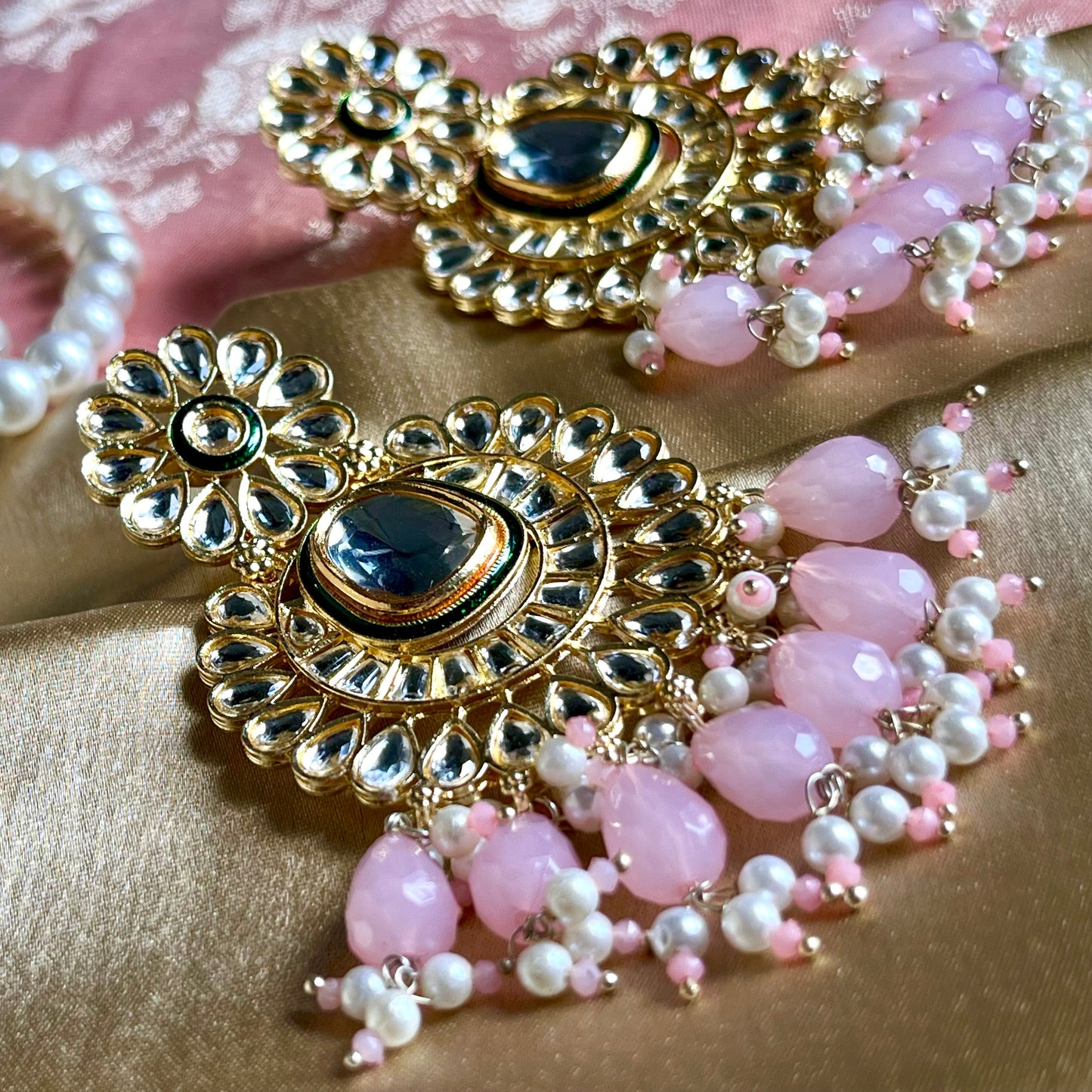 PINK ZESHTHA EARRINGS