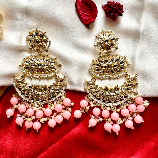 PINK GULABO EARRINGS