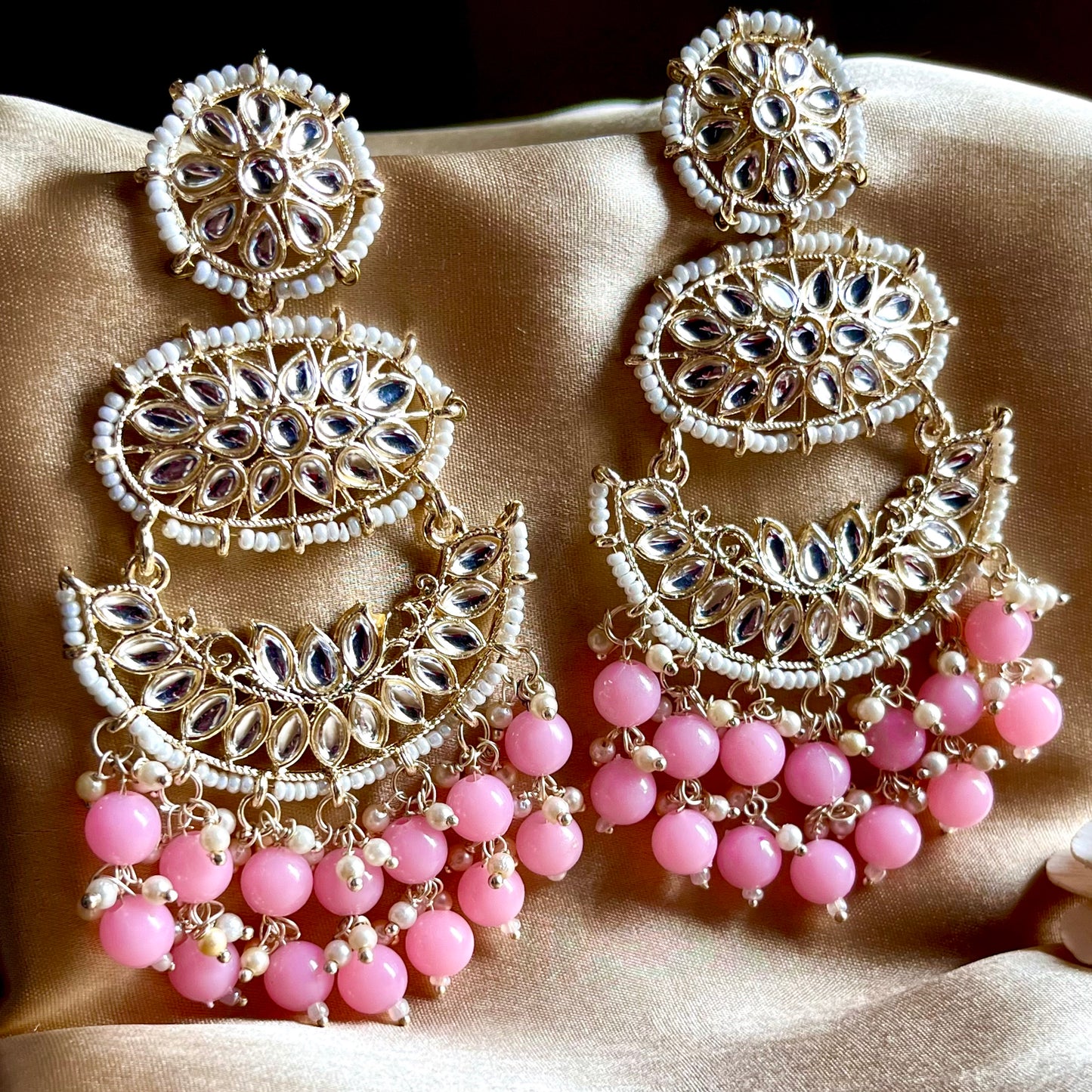 PINK GULABO EARRINGS