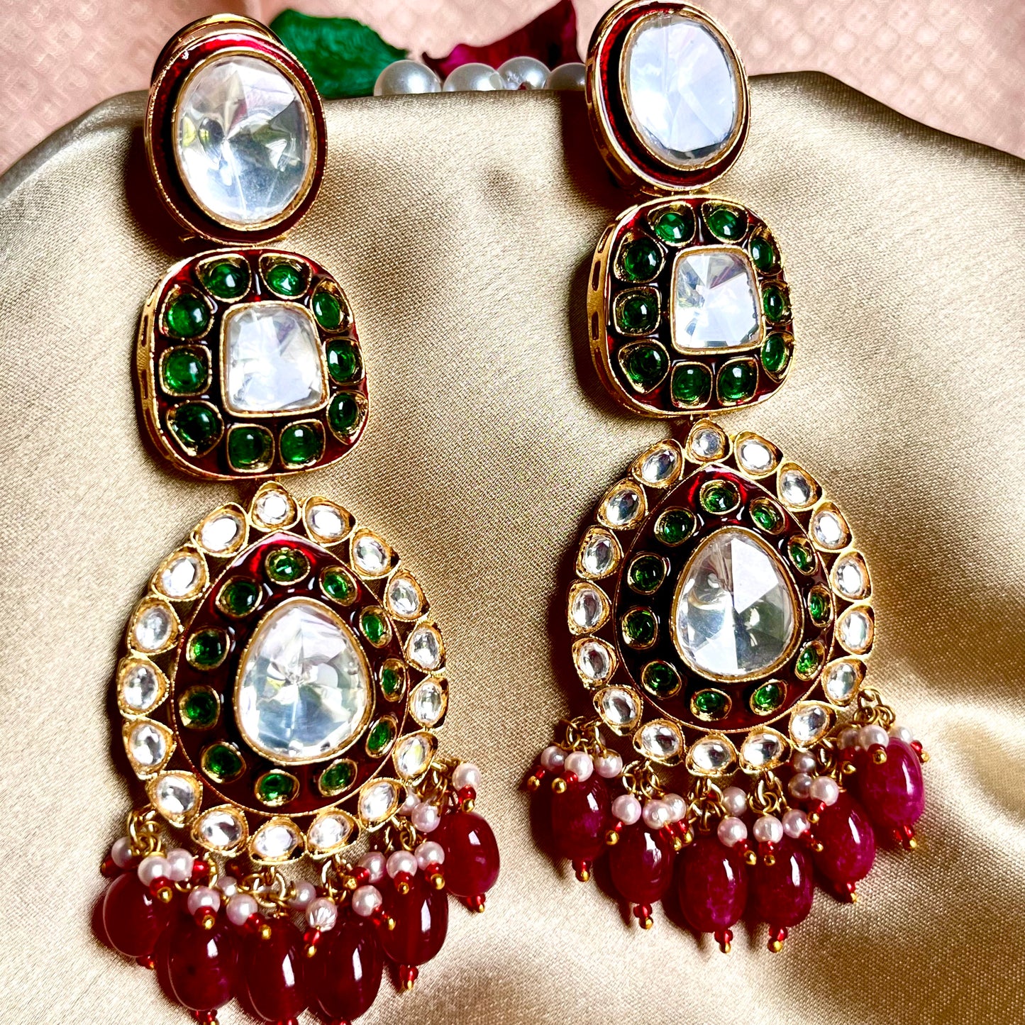 RANI TYAANI KUNDAN EARRING