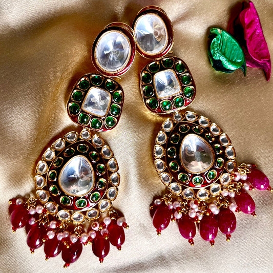 RANI TYAANI KUNDAN EARRING