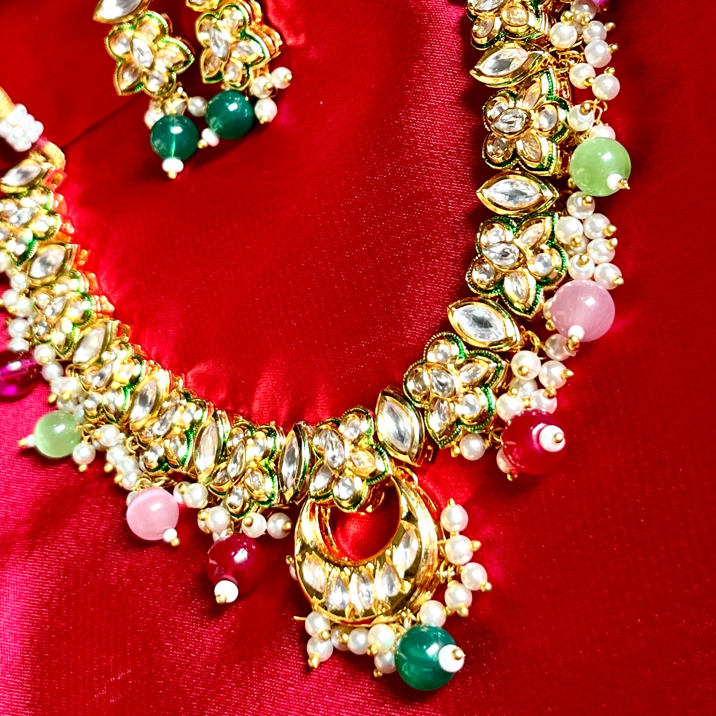 MULTI COLOUR VANIKA NECKLACE SET