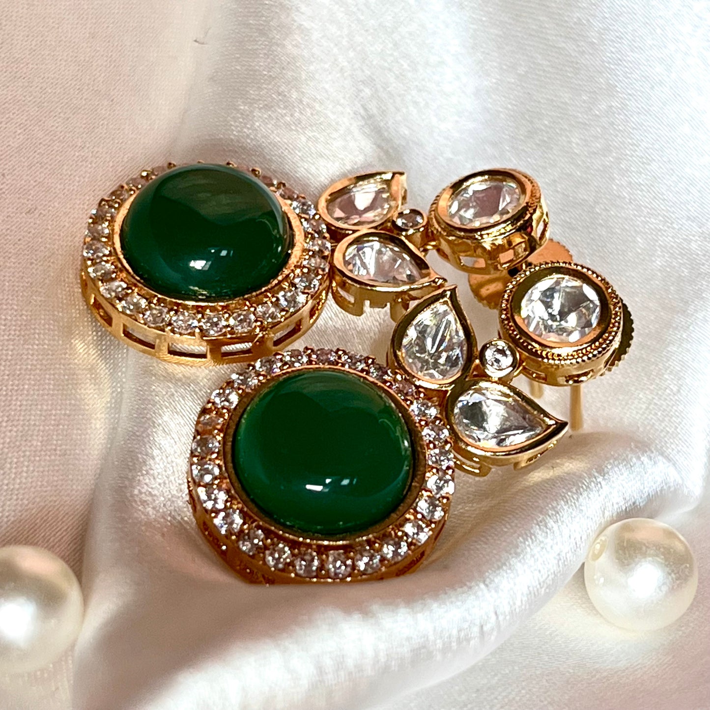 EMERALD EVY EARRINGS