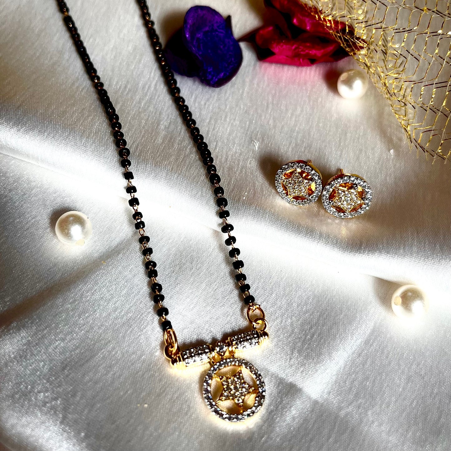 GOLDEN STAR MANGALSUTRA SET