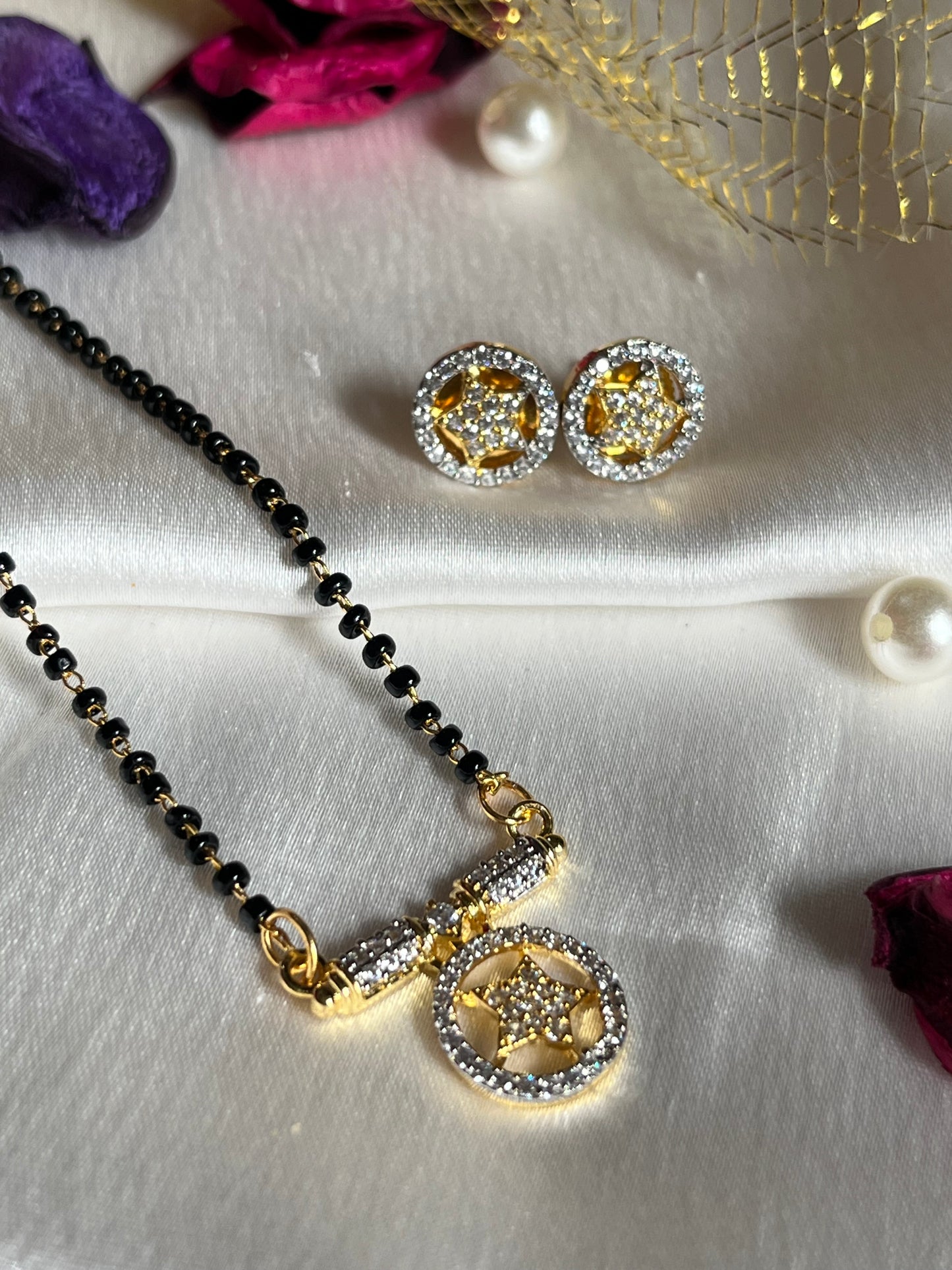 GOLDEN STAR MANGALSUTRA SET