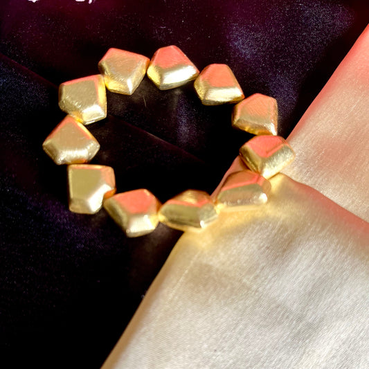 GOLD HUE HEXA BRACELET