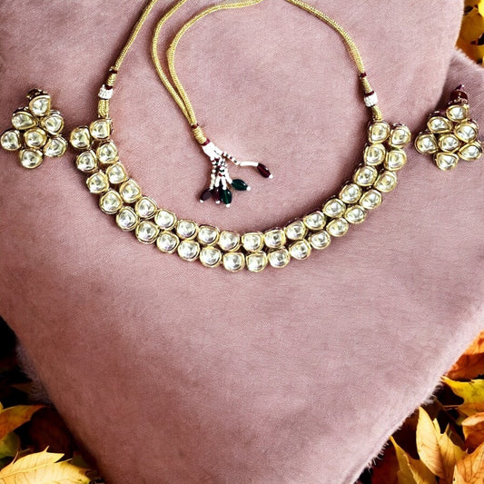 GOLDENGLOW PIA NECKLACE SET