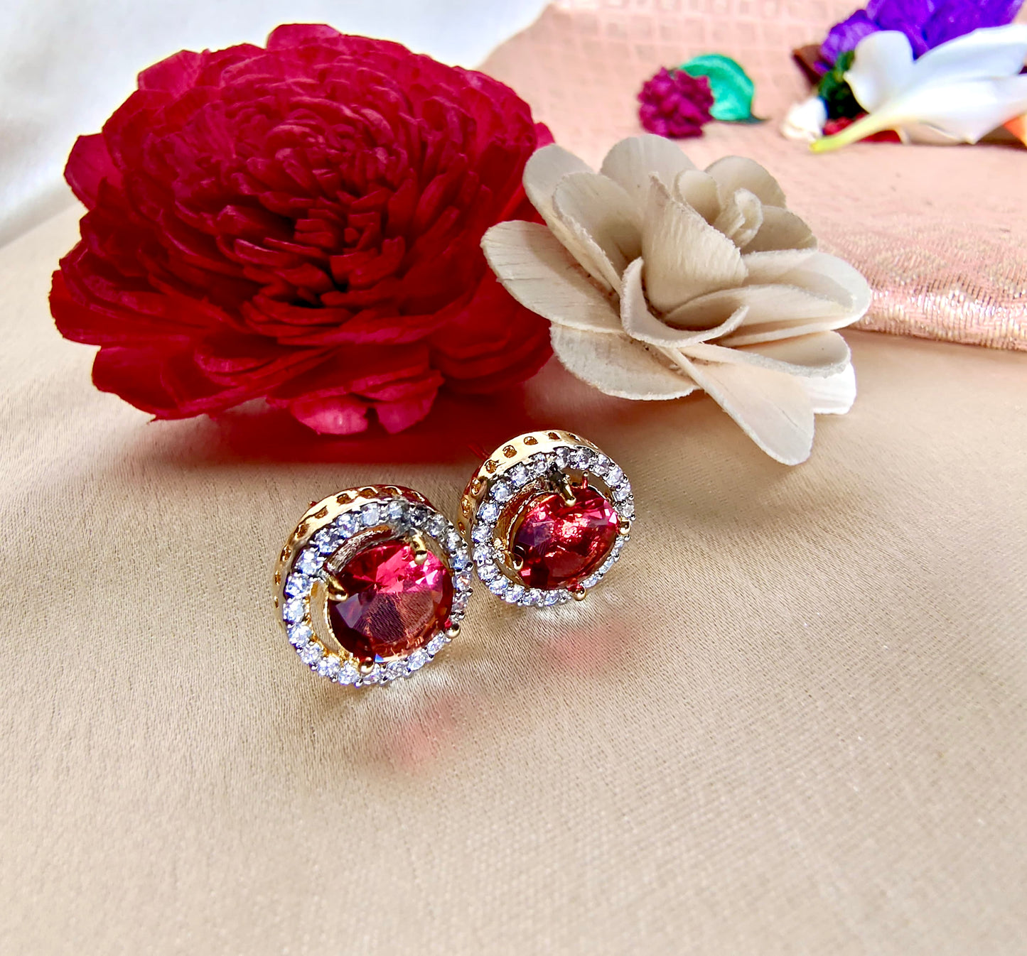 RUBY TESSY STUDS