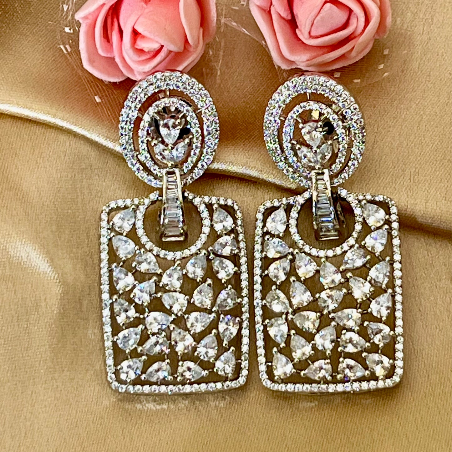 SASHA ZIRCONIA EARRINGS