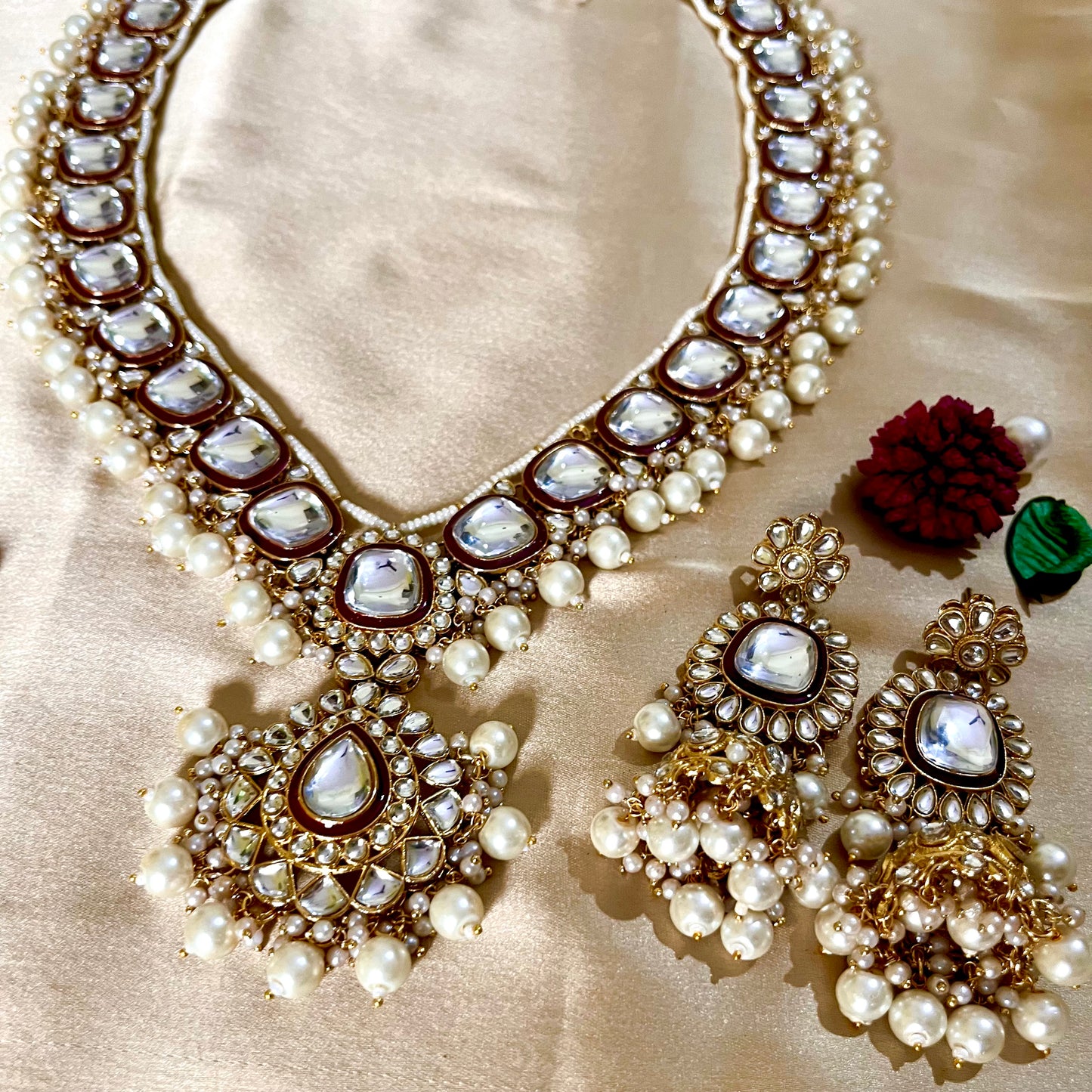 RUBY PIYA NECKLACE SET