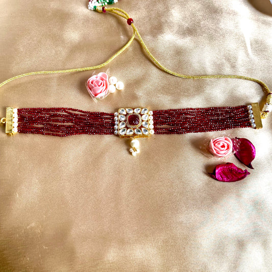 RUBY FIONA CHOKER SET