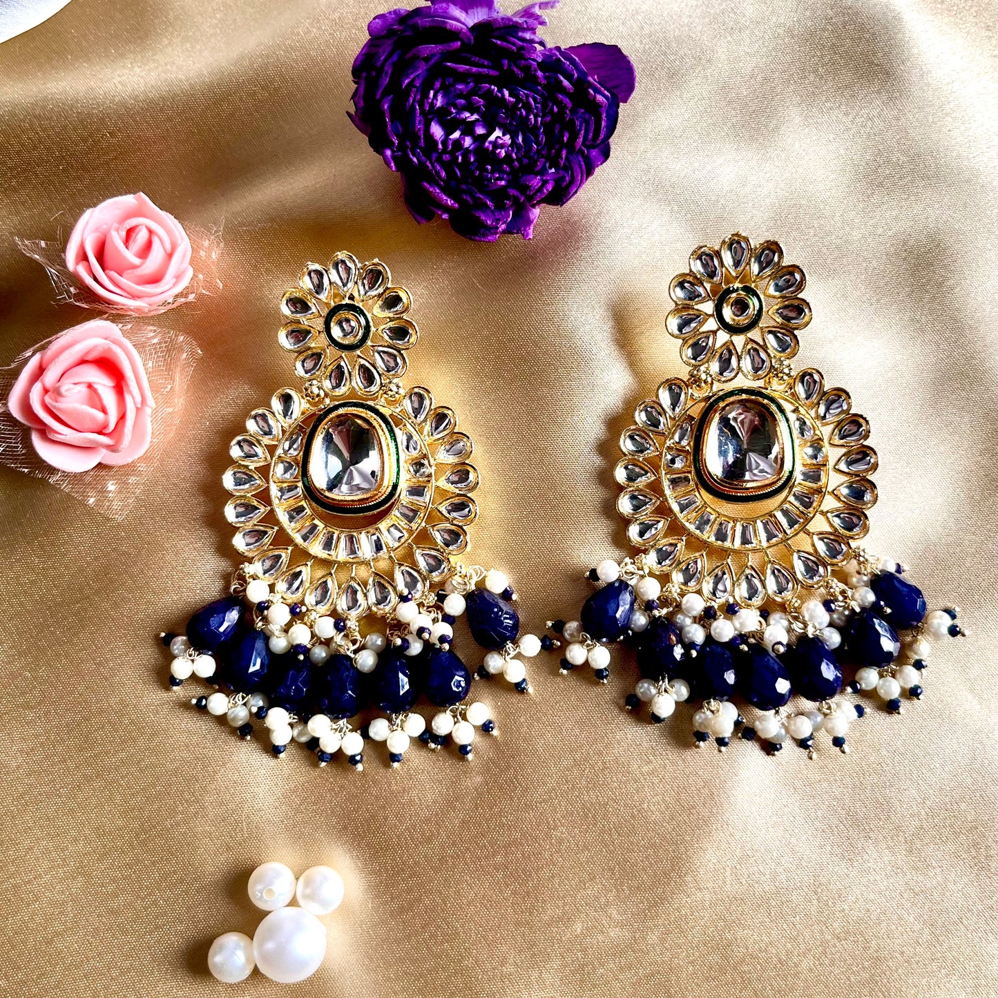 BLUE ZESHTHA EARRINGS