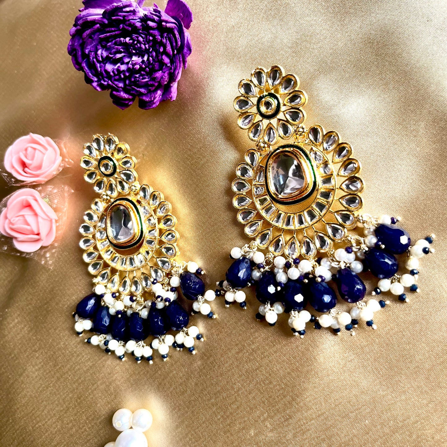 BLUE ZESHTHA EARRINGS