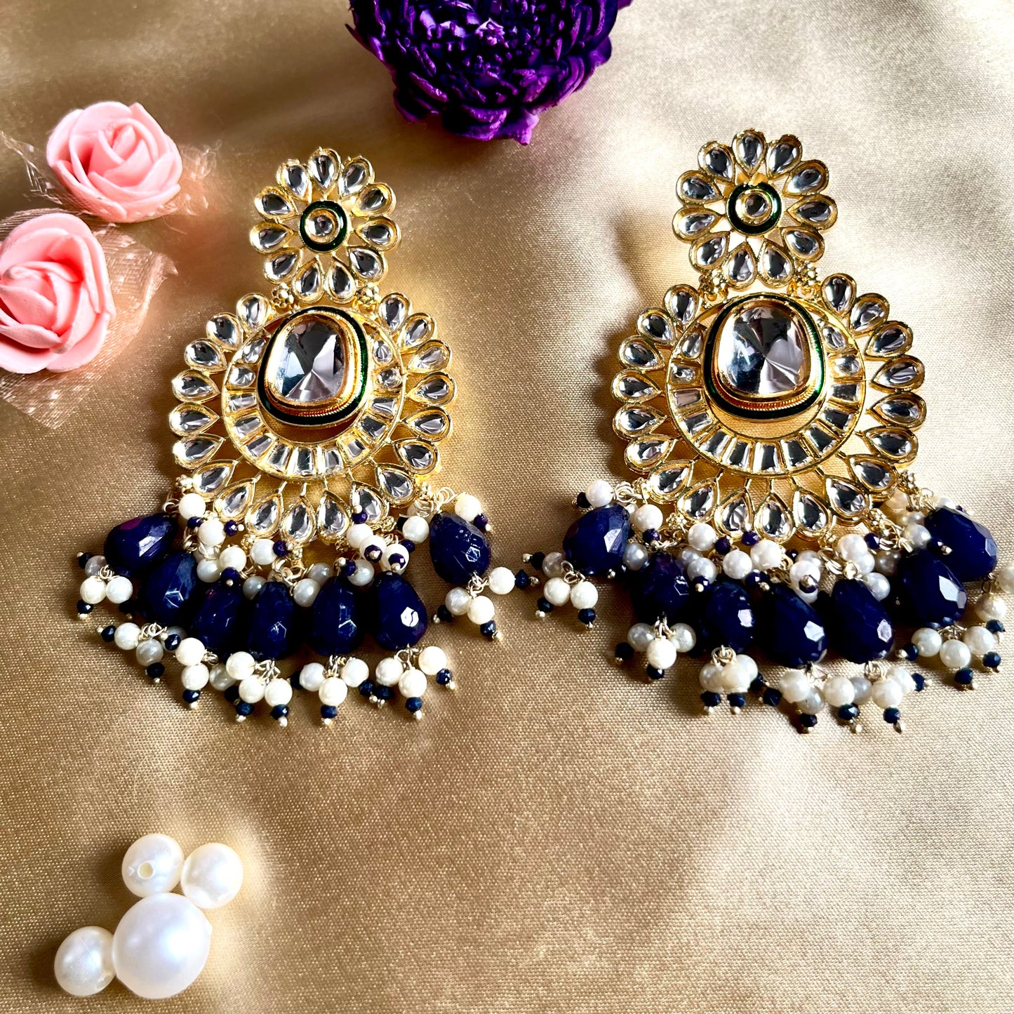 BLUE ZESHTHA EARRINGS