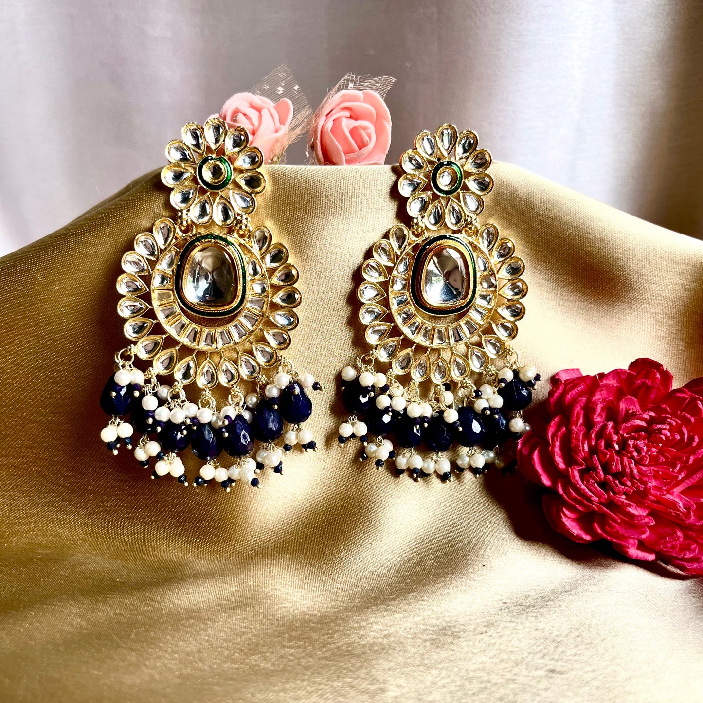 BLUE ZESHTHA EARRINGS