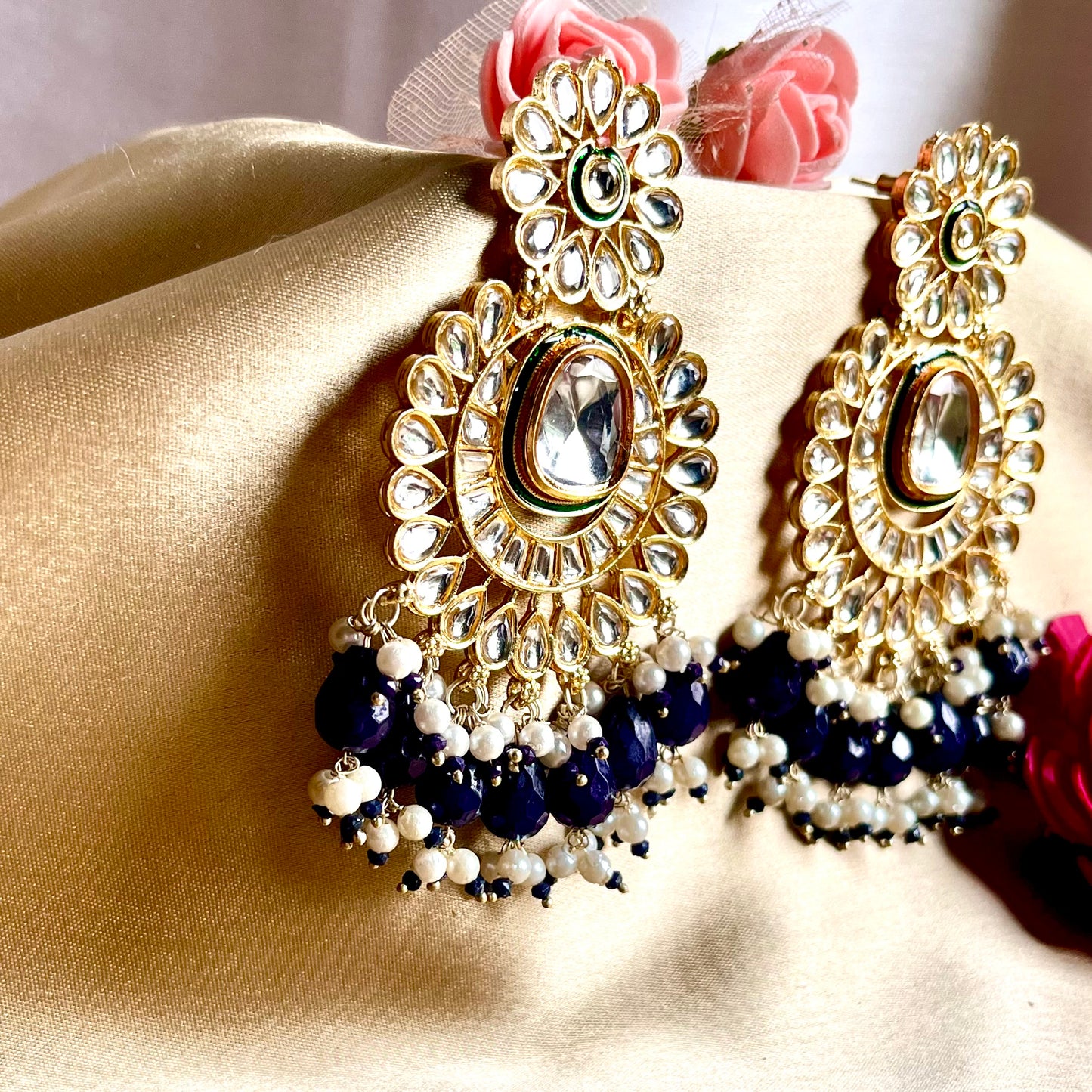 BLUE ZESHTHA EARRINGS