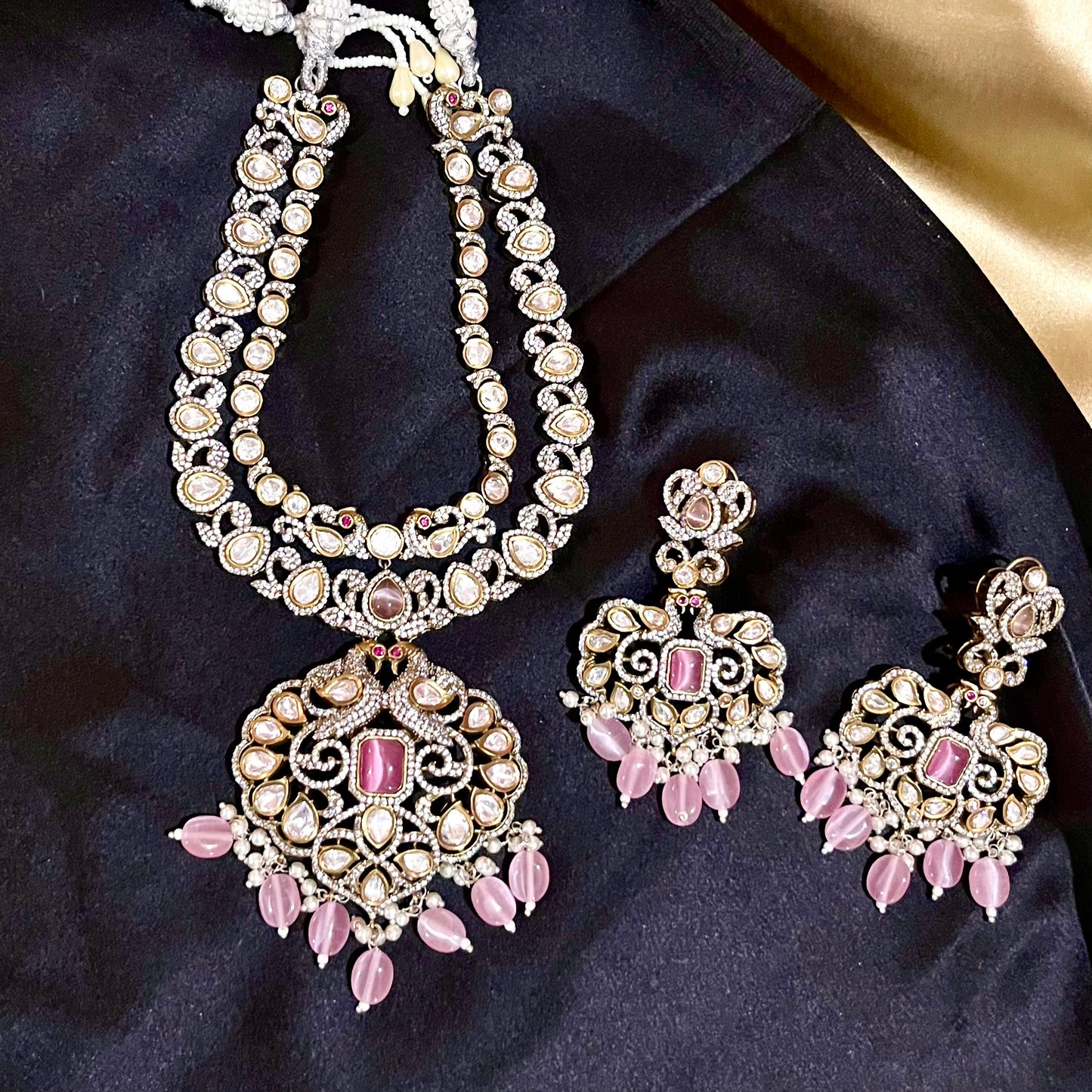 PINK SALONI NECKLACE SET